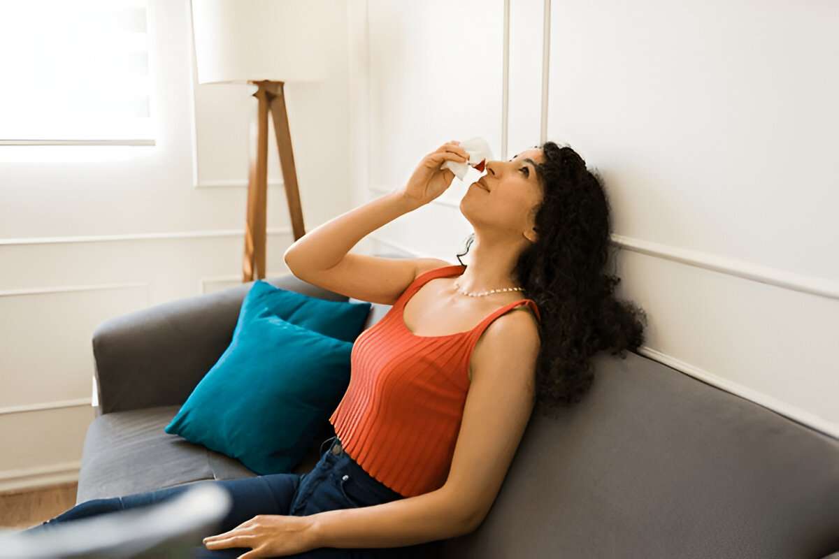 can stress cause nosebleeds