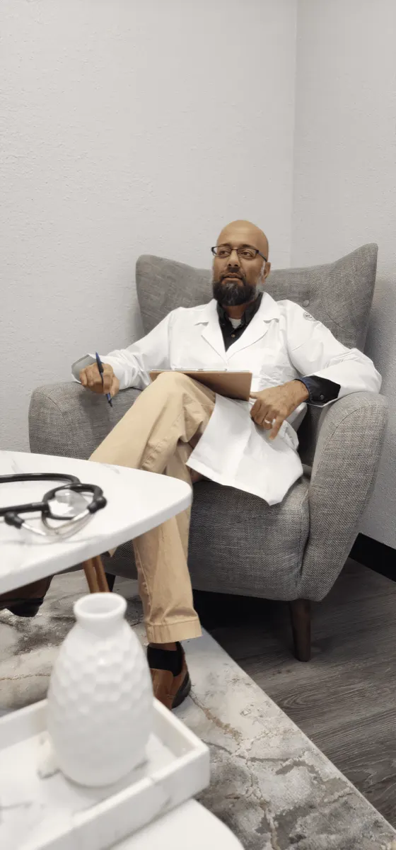 Dr. Tahir Khwaja, psychiatrist and founder of CIP