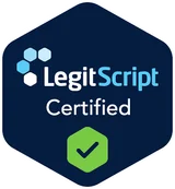 LegitScript approved seal