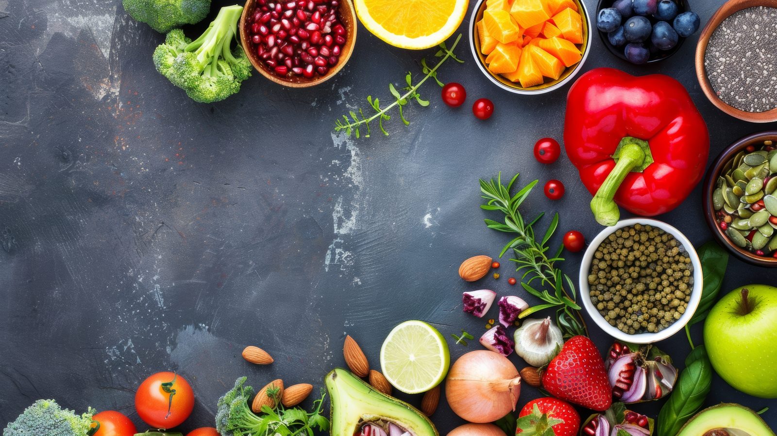 Fresh, nutrient-dense whole foods